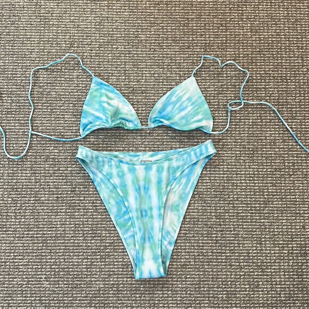 Tie dye bikini
